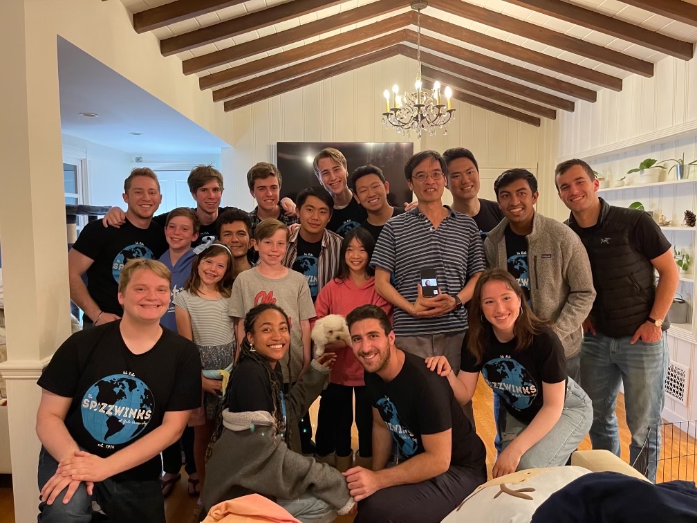 spizzwink's tweet photo. Spizzwinks in SoCal! We road tripped under the Blue Skies of the pacific coast to the surprisingly un-sunny city of angels. From performing in scenic Laguna Beach to meeting the awe-inspiring math icon Terence Tao, the ‘Winks had a blast spelunking LA/Orange county. https://t.co/lNAl44DPMG