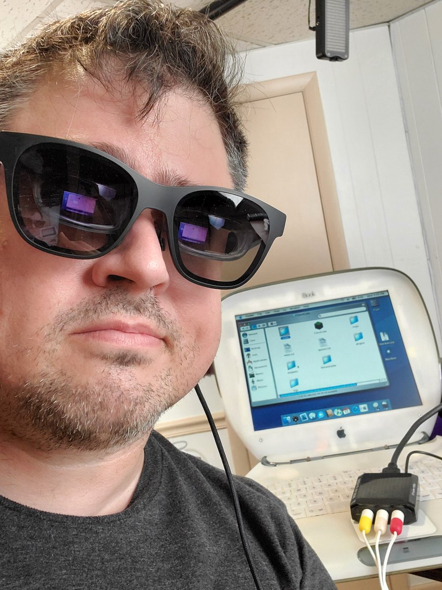 ActionRetro1's tweet image. I built my own Apple Vision Pro and it's way better #WWDC23