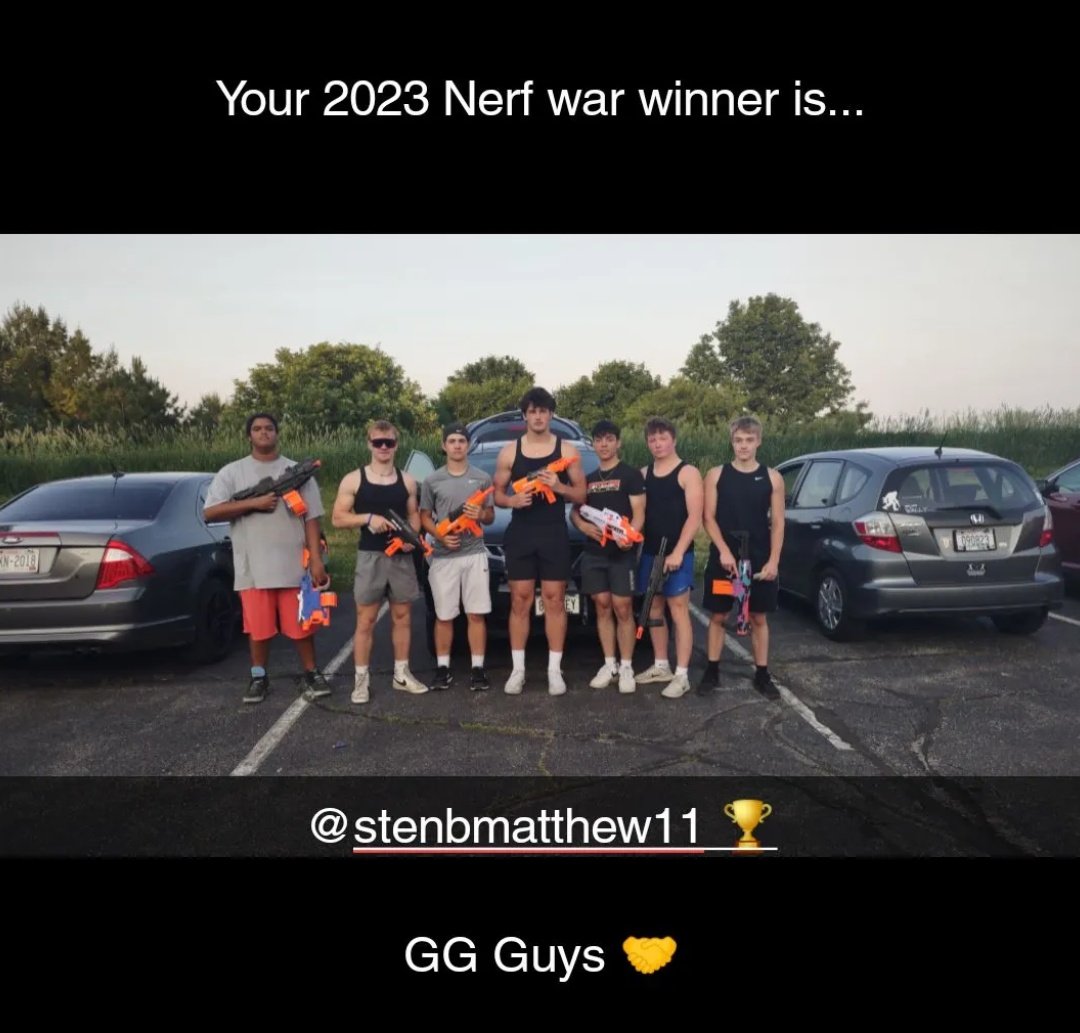 DierkesLandon's tweet photo. @LMHSNERFWAR2023 The war is over! Here's the results. https://t.co/nPBZrKbUwM