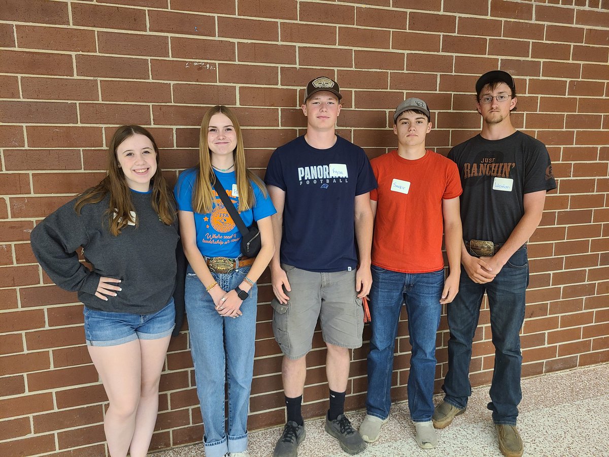 PanoramaFFA's tweet photo. Officers attended the SW FFA COLT June 6th held in Atlantic. They attended workshops over leadership and officer duties. #phsffa https://t.co/OKIdiJouax