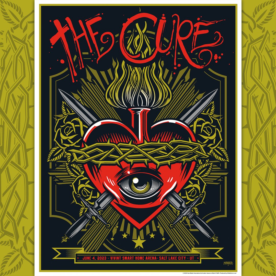 The Cure on Twitter "HERE'S A SNEAK PREVIEW OF TOMORROW NIGHT'S POSTER