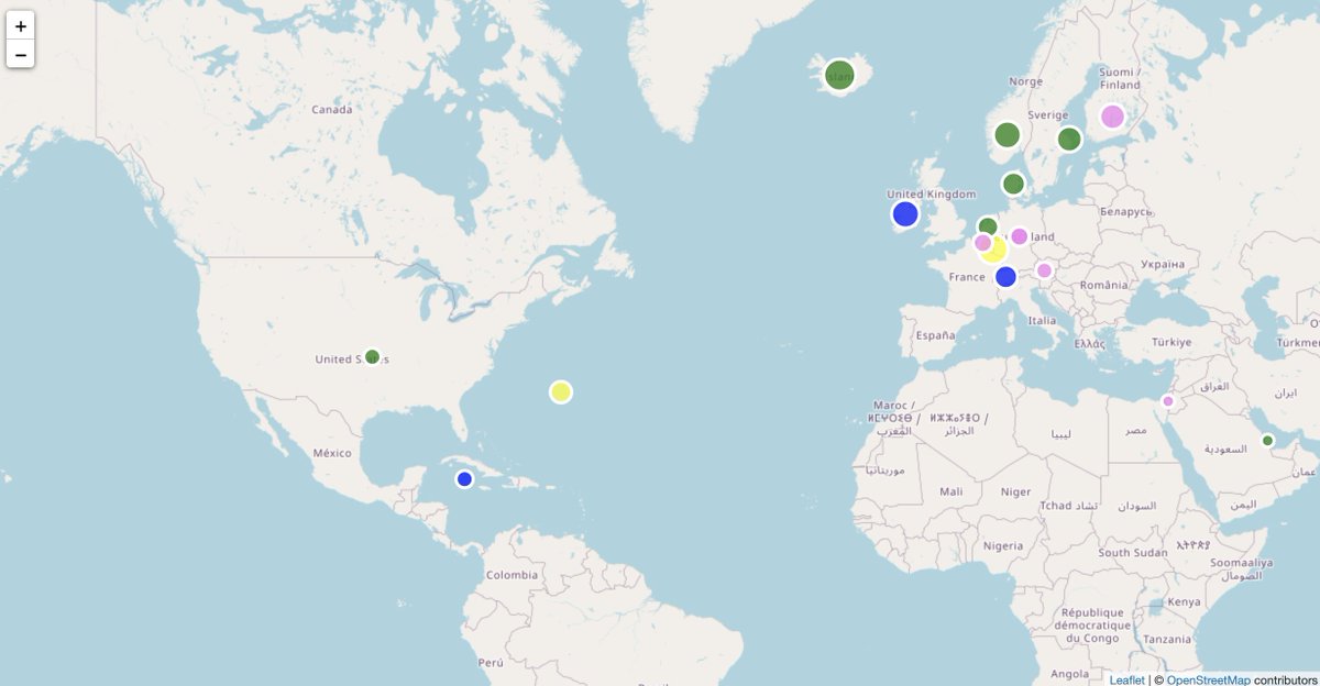 #100DaysOfCode Day 32! Working with Leaflet.js to map and create markers