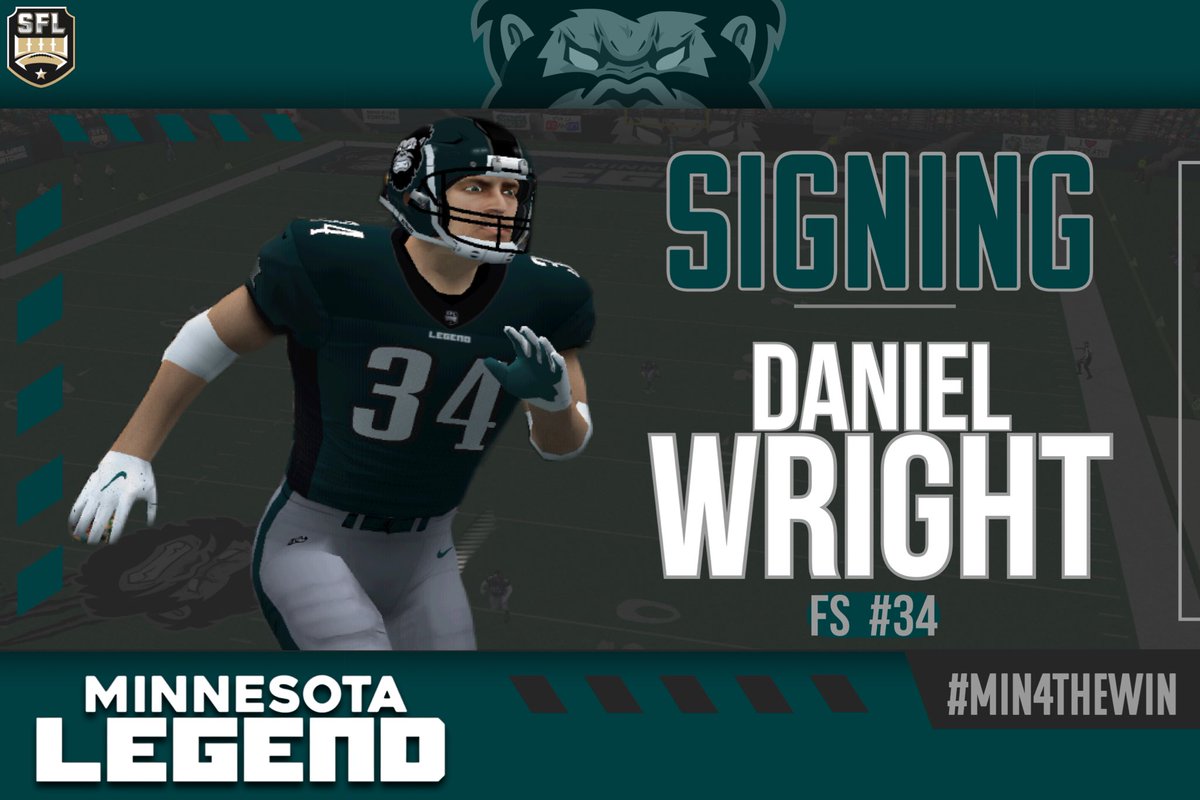 MN_Legend_SFL's tweet image. Daniel Wright re-signs for season 21! 🖊️ 📄  Glad to have you back in Minnesota! @simulationfl #Believe #DoubleDs #Waffles #GetStomped #HesWright #Legend