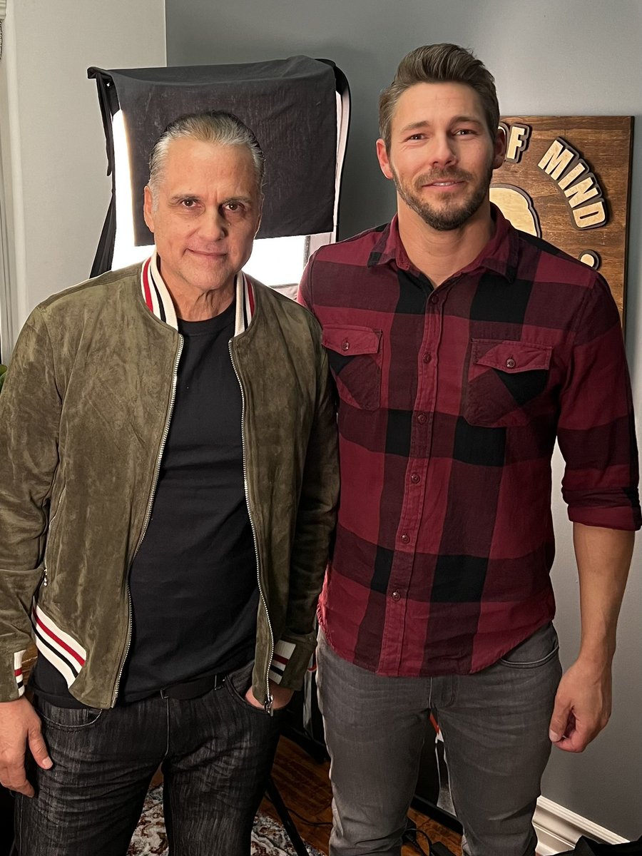 obiwan0213's tweet photo. @MauriceBenard 2 awesome  guys on SOM. 
#BipolarAwareness #MentalHealthAwareness #GH60 #BB #Soaps https://t.co/t4c5JKfXg2