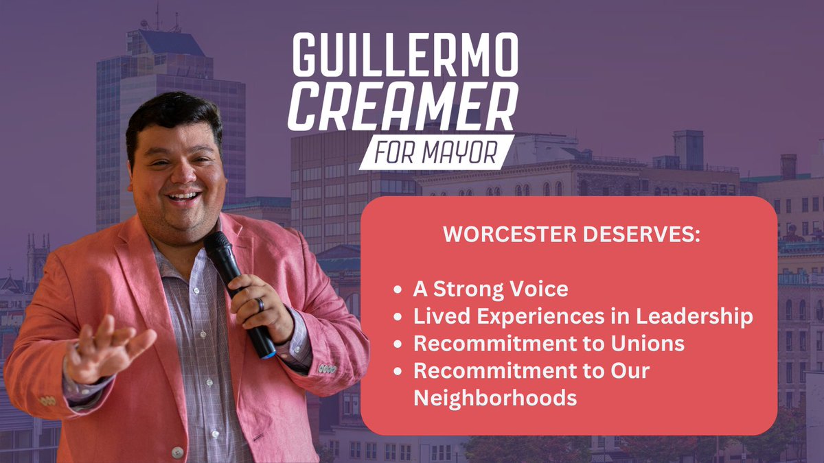 Worcester is the second largest city in New England. We must be the leaders in the region. 

We deserve more.