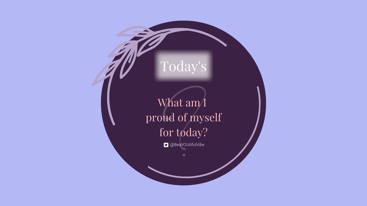 What did you accomplish today that you are most proud of?  💪💯👍

#selflove #selfappreciation #gratitude #proudofmyself #personalachievement #gratitude