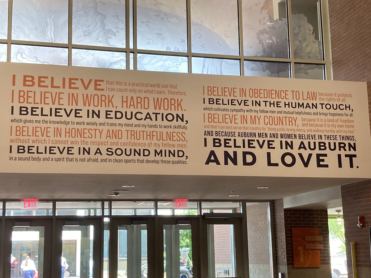 JenningsW2025's tweet photo. Huge Thank you to @AuburnU for the amazing tour today! The campus was absolutely beautiful! And the culture there on camp is like no other. I’m so excited for the football camp tomorrow! Thank you for the chance to see your awesome campus! https://t.co/B8HlK1oWrI