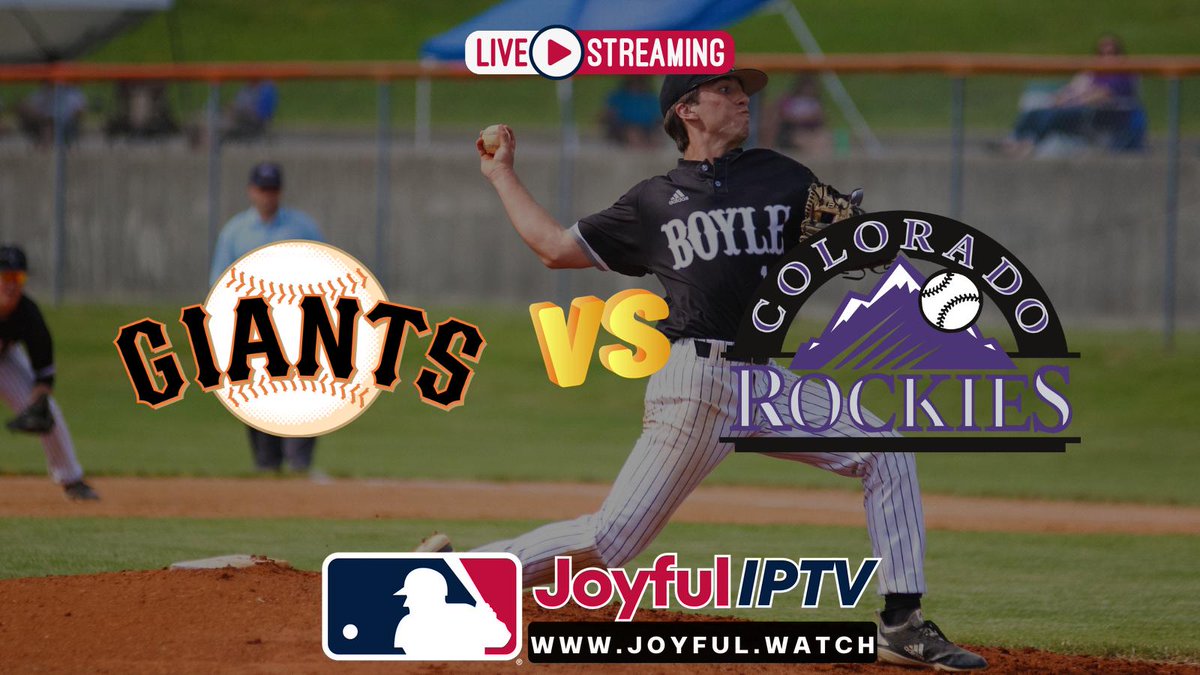 RoSiliunas's tweet image. It&apos;s game time! 🎉Catch the San Francisco Giants vs. Colorado Rockies game live on our streaming service. Ready to cheer on your team? #MLBaction