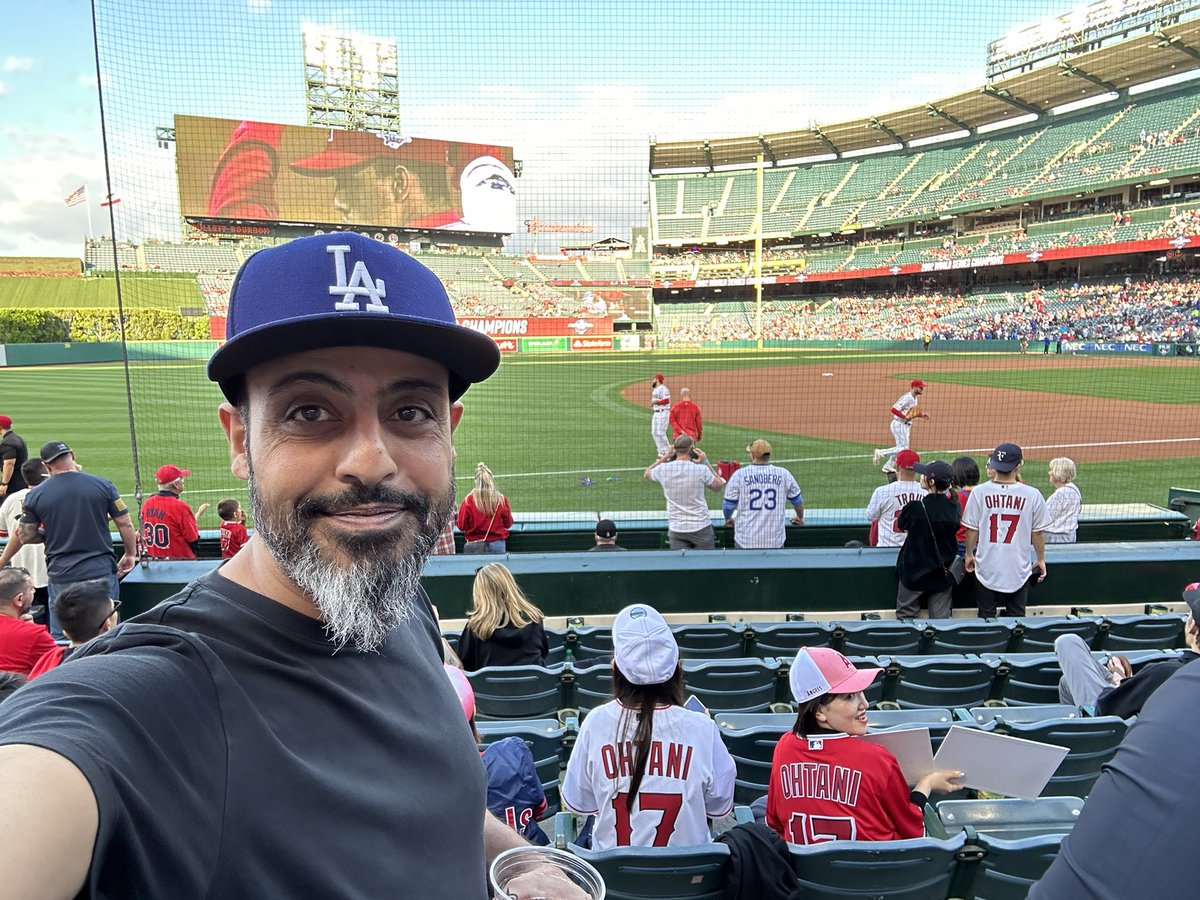 steven. alliterative genius on Twitter "Dodger fan at an Angel’s game