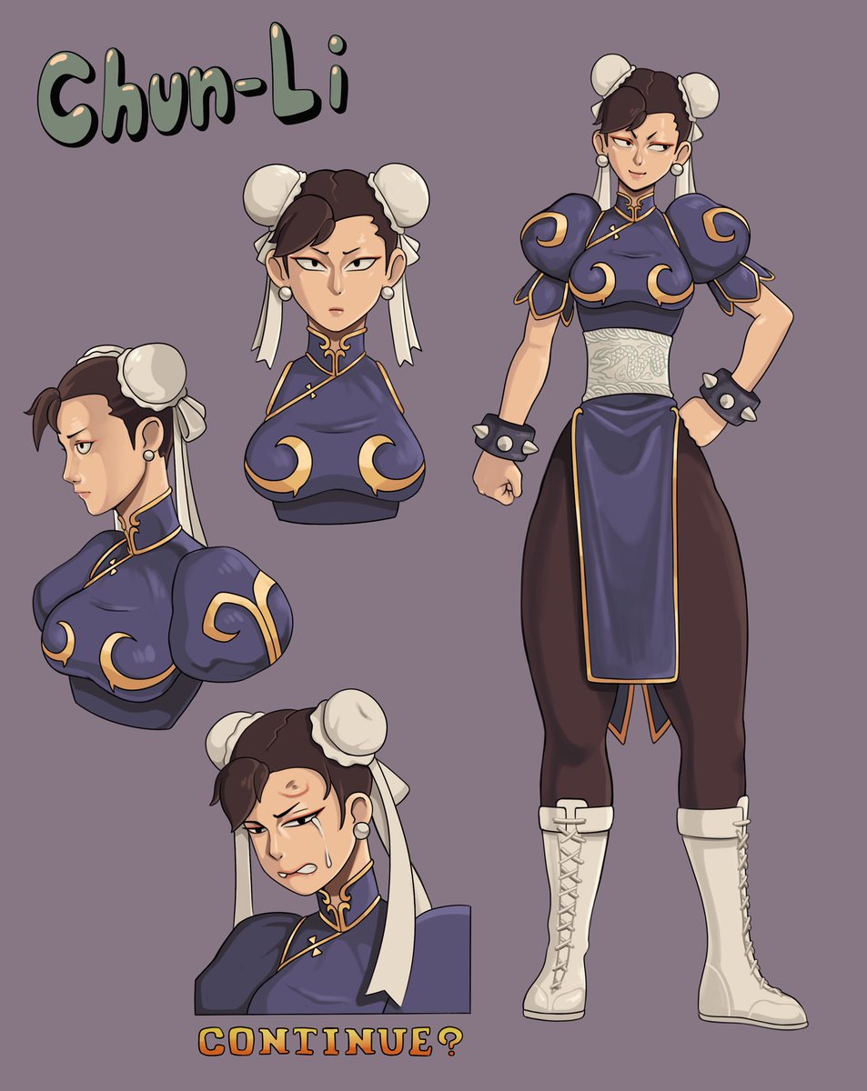 Nindio_art's tweet photo. Chun-Li https://t.co/YdAQQrkBuI