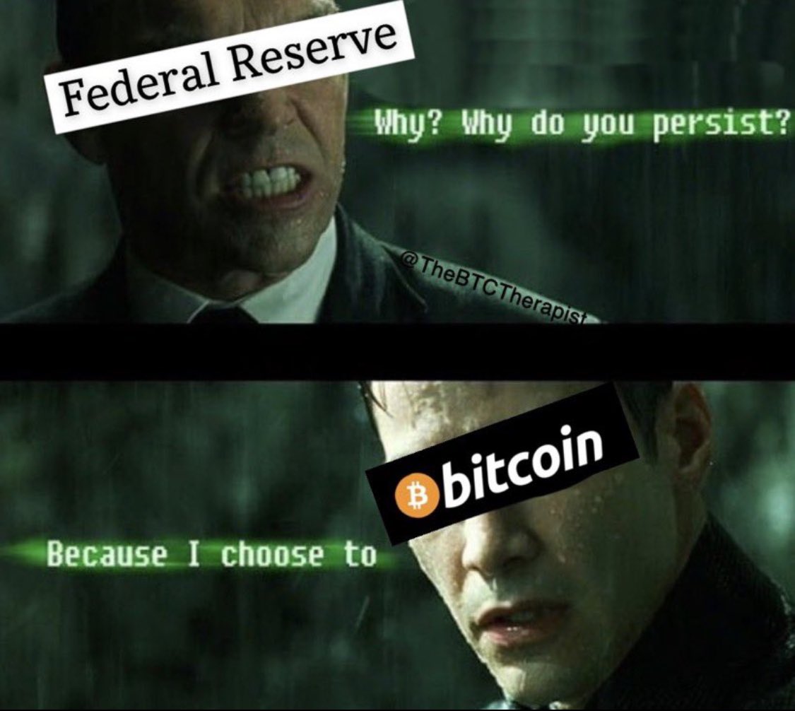 TheBTCTherapist's tweet photo. #Bitcoin is resistant to the state. https://t.co/9NE0uBXDmU