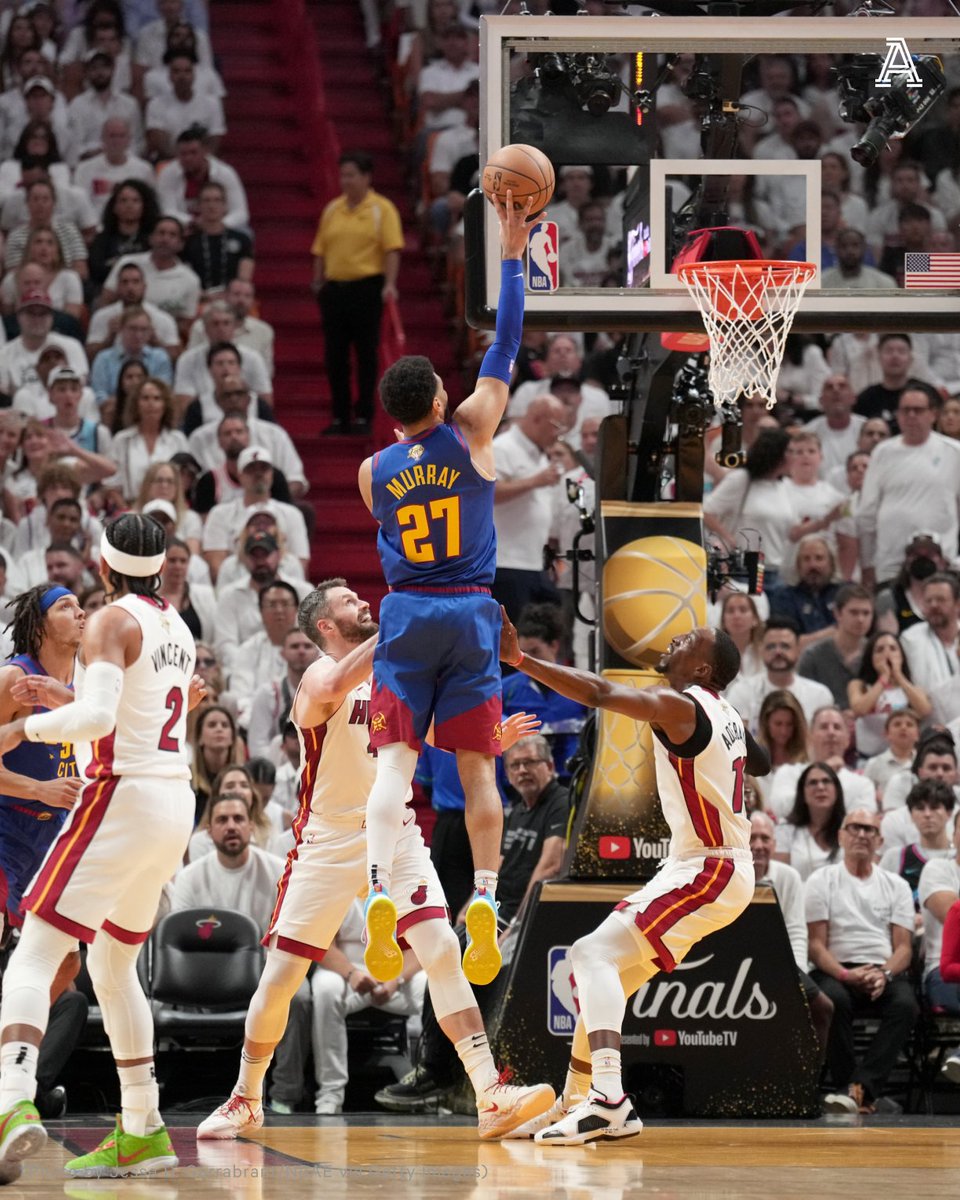 The Athletic on Twitter "Jamal Murray finished Game 2 against the Heat