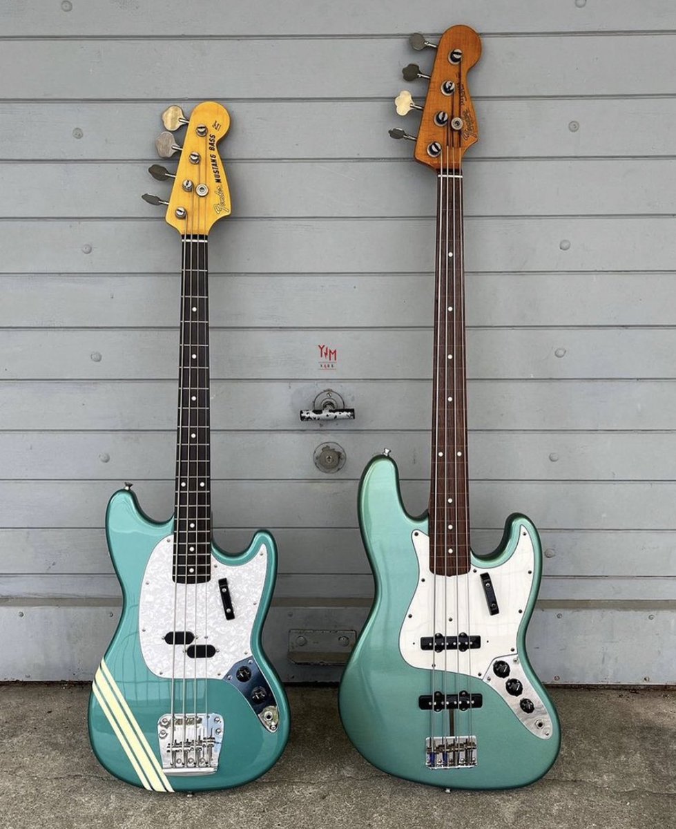 Bass Magazine on Twitter "A Mustang and Jazz Bass with variations of