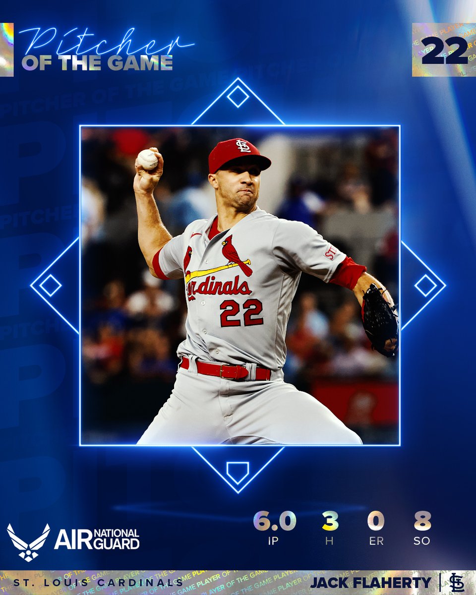 Need a shutdown start? There's Jack for that. 

#STLCards x <a href="/ANG_Recruiting/">U.S. Air National Guard</a>