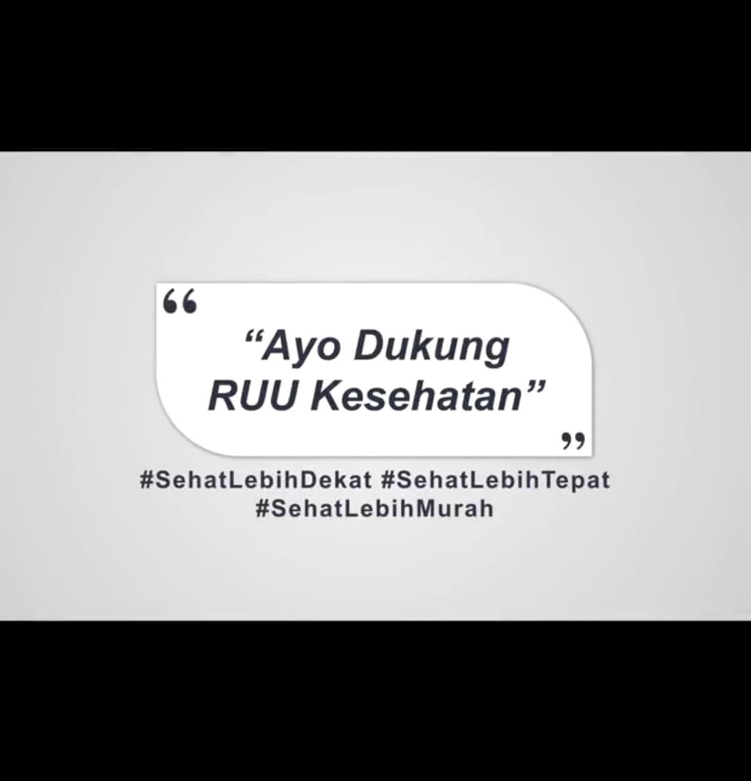 Mari hapus istilah "pro-kontra RUU Kes". Semua mendukung transformasi, karena perubahan itu pasti. Mengritisi RUU Kes itu bagian dari mengawal perubahan itu sendiri agar optimal bermanfaat bagi masyarakat. 

Mari hapus pembelahan pro-kontra RUU Kes. Mari diskusi sehat. 

Mangga.