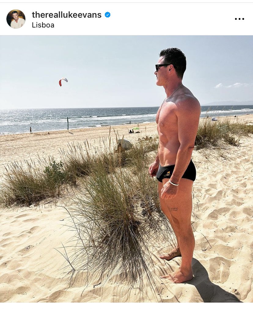 Luke  Evans já deve ter pegado muitos viajando o mundo .