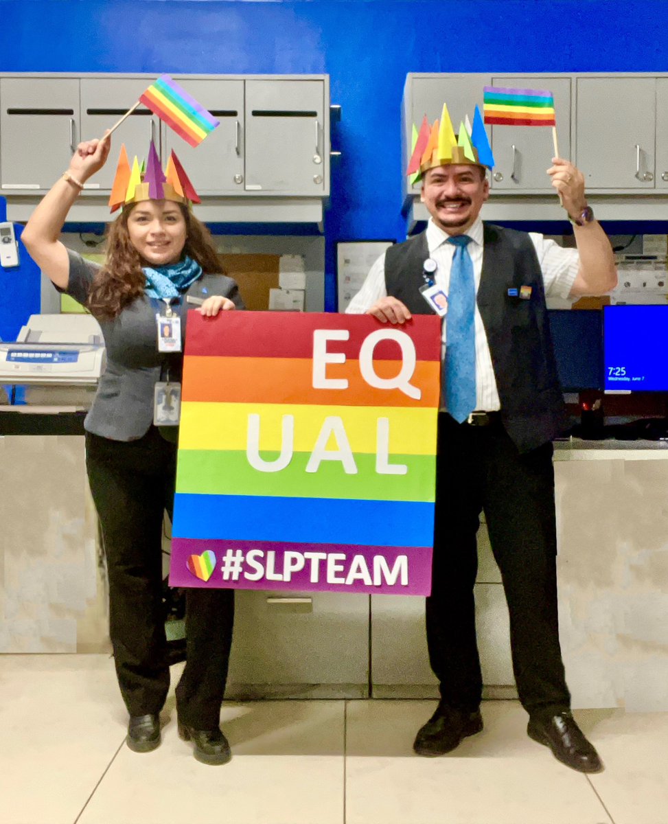 𝔸𝕝𝕕𝕠 𝔾𝕒𝕣𝕔𝕚́𝕒 (@aldogarciamu) on Twitter photo 🌈Happy Pride Month 🌈
Diversity, Equity & Inclusion <a href="/ualEQUAL/">EQUAL at United</a> <a href="/AriannaMrocha/">Arianna Méndez</a>
👑Equal Rights👑
#UnitedPride
#BeingUnited
#FlywithPride
#TeamSLP 🌈Happy Pride Month 🌈
Diversity, Equity & Inclusion <a href="/ualEQUAL/">EQUAL at United</a> <a href="/AriannaMrocha/">Arianna Méndez</a>
👑Equal Rights👑
#UnitedPride
#BeingUnited
#FlywithPride
#TeamSLP