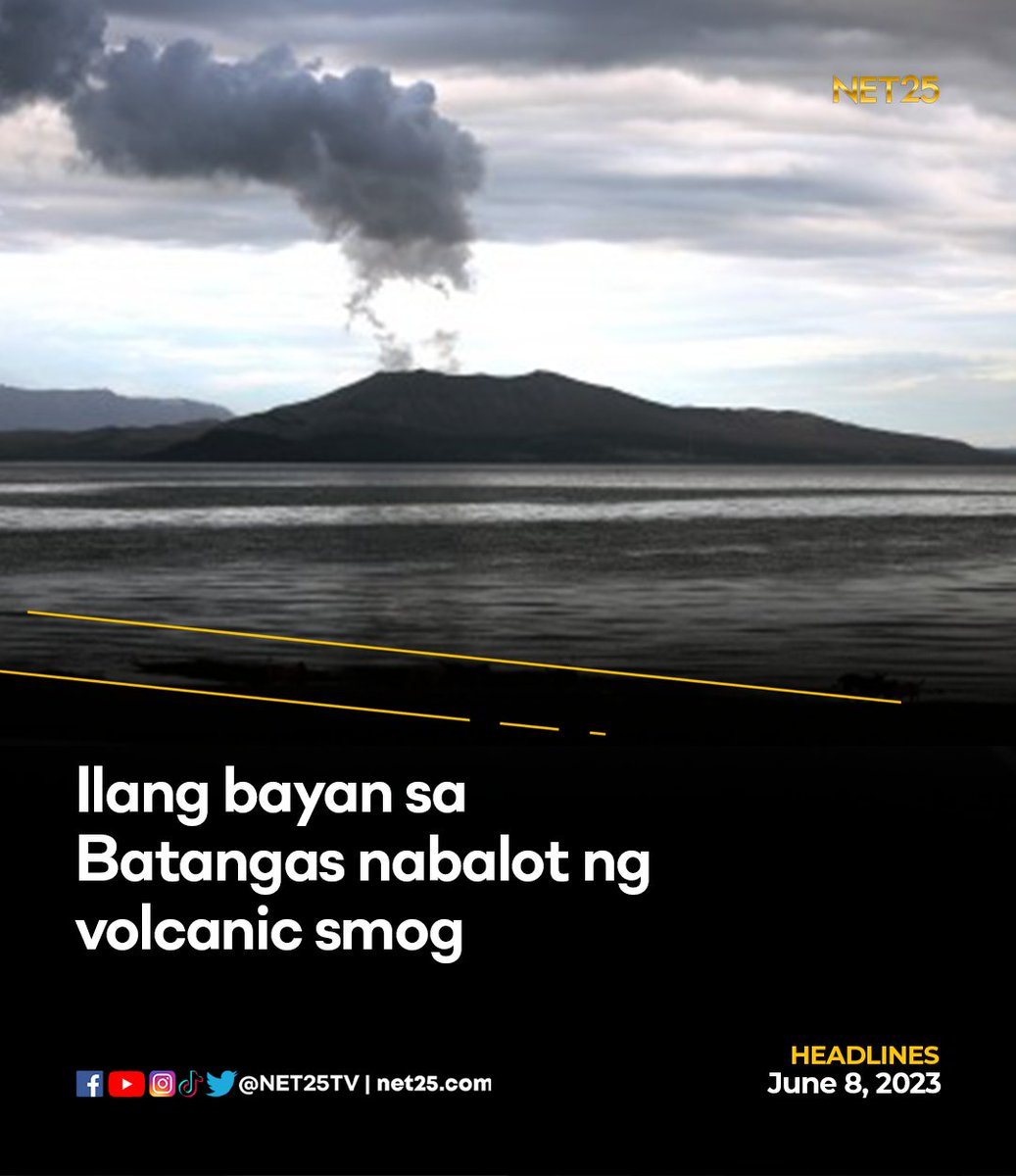 ILANG BAYAN SA BATANGAS NABALOT NG VOLCANIC SMOG

Nagbabala ang Philippine Institute of Volcanology and Seismology sa panganib na maidudulot ng gas emissions o volcanic smog na ibinuga ng Taal Volcano sa Batangas. | #NET25News