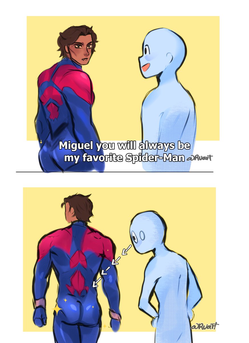 All of us after seeing Miguel👀:
I took a little break from drawing commissions to bring this in, I had to do it.😎👍🏻
#SpiderVerse #SpiderVerso #migueloharafanart #spidermanintothespiderverse