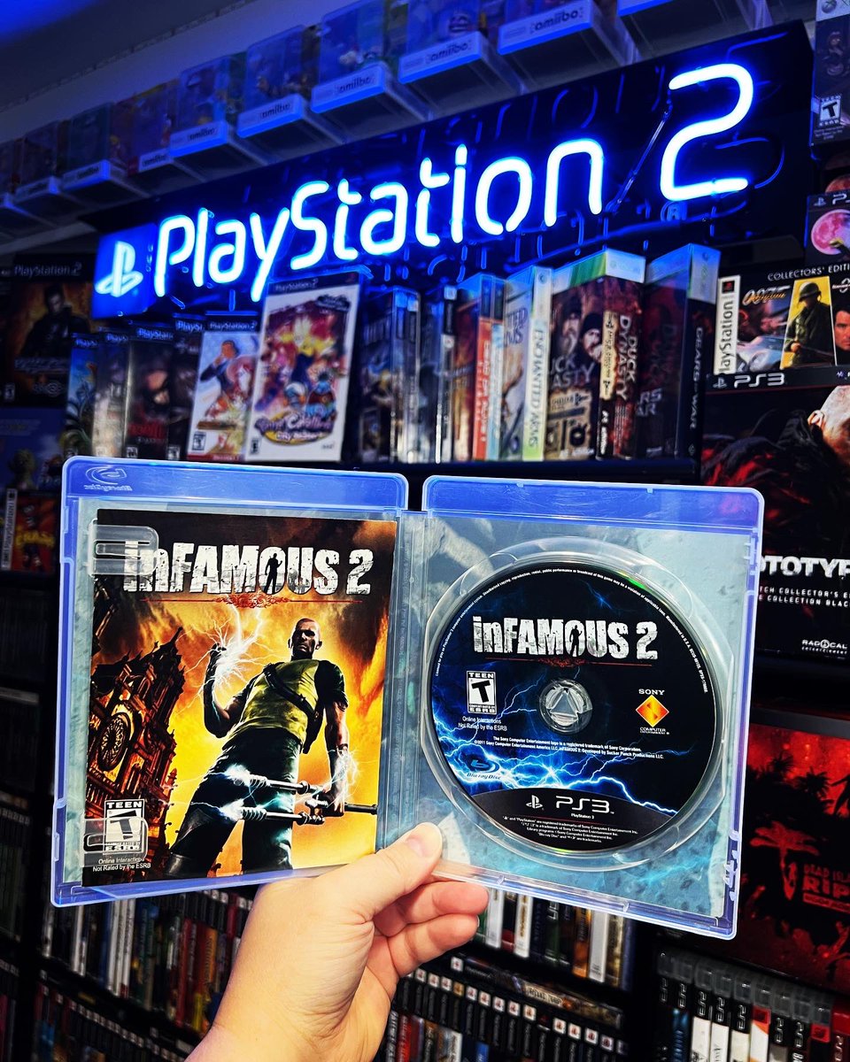 12 years ago Infamous 2 released on the PlayStation 3! This was such a great game! Did you play it? #playstation #playstation3 #ps3 #videogames #infamous #infamous2 #sony #suckerpunch #gamerahmer #gamer #gameroom #gaming #games #ps3games #onthisdayingaming