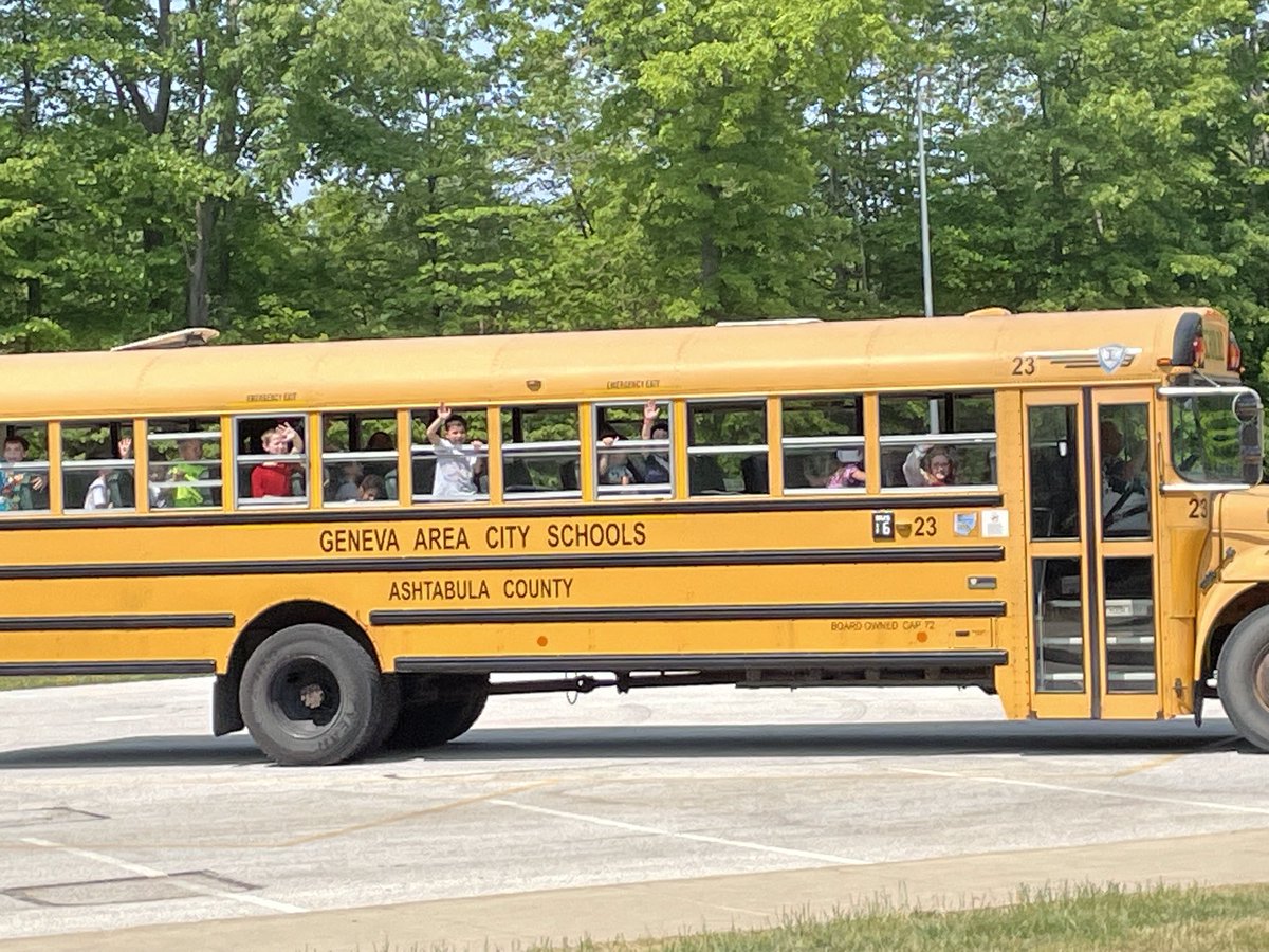 Thank you Bus 23 and Miss Mary for the fond farewell today. Enjoy your summer! ⁦<a href="/GenevaSchools1/">@GenevaSchools</a>⁩