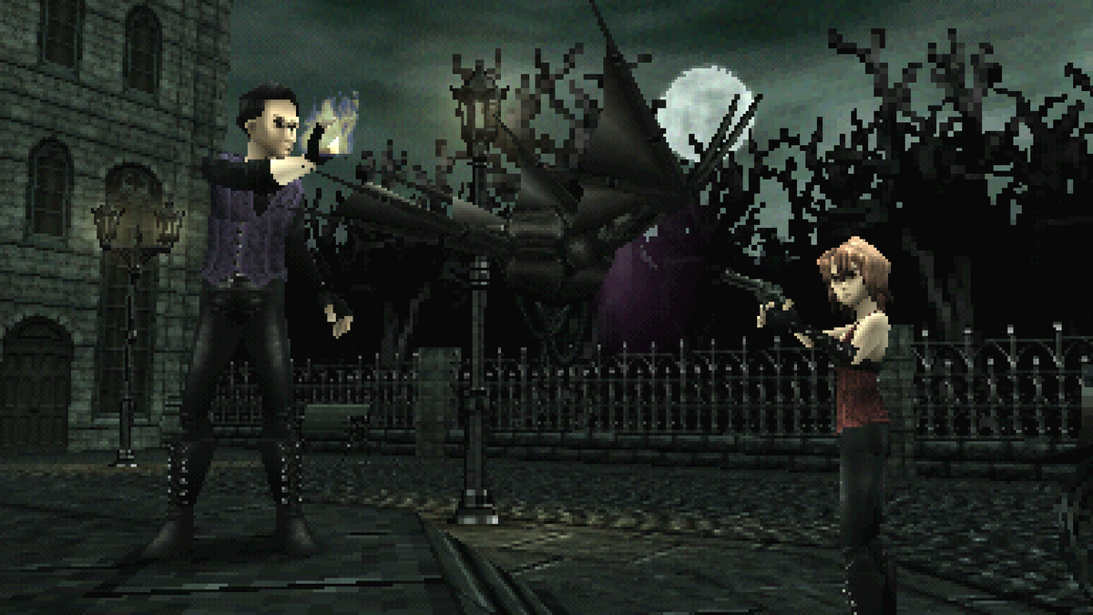 ynoham's tweet photo. Announcement time!  This co-op retro-3D shooter-RPG I'm working on has a title and Steam page:

Gunmetal Gothic
https://t.co/8vG2BYIjW3

If you think this project looks cool, give it a wishlist! https://t.co/MLcJwSdkGs