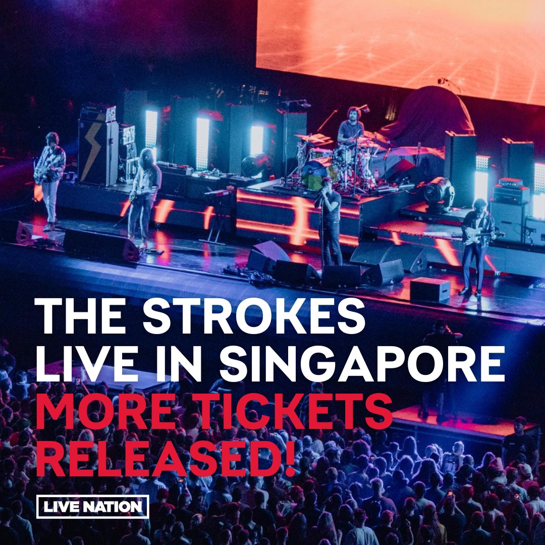 Live Nation SG on Twitter "📢 GOOD NEWS! We've released ADDITIONAL