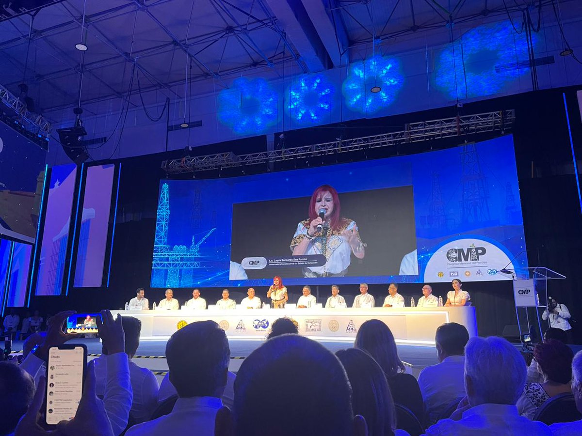 Por primera vez, la oficina de representación de <a href="/Saskatchewan/">Tourism Saskatchewan</a>  presente en la ceremonia de apertura del Congreso Mexicano del Petróleo #Canada #CMP #Campeche