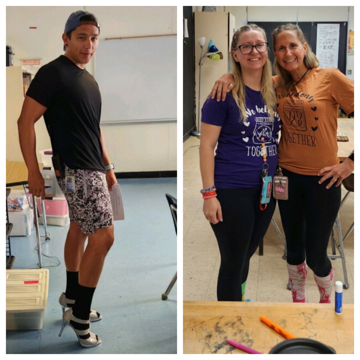 It’s Spirit Week just a few of our Wacky Wednesday looks! #AACPSAwesome  #OMMNPRIDE #SpiritWeek