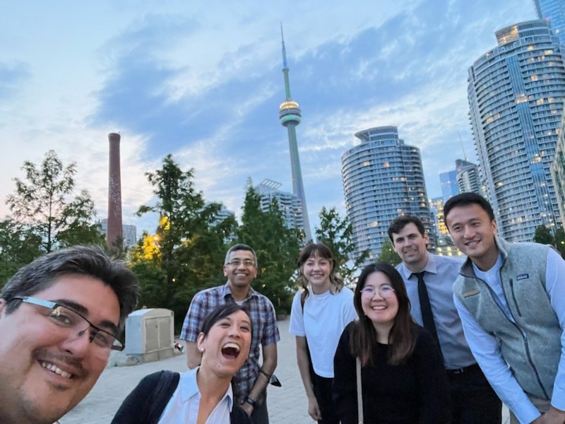 Audrey Fan (@audreypfan) on Twitter photo My colleagues and students are just magnetic! 🧲🤓
Hello from Toronto and celebrating our steps forward this past year, both big and small #ISMRM2023
<a href="/UCDRadiology/">UCDRadiology</a> <a href="/UCDavisBMEGG/">UC Davis Biomedical Engineering Graduate Group</a> <a href="/UCDavisBME/">UC Davis Biomedical Engineering</a>
<a href="/DrAJChaudhari/">Abhijit Chaudhari</a> <a href="/Godinezf/">Felipe Godinez</a> <a href="/lnn_le/">Linh Le</a> <a href="/ydavidzhu/">David (Yufei) Zhu</a> My colleagues and students are just magnetic! 🧲🤓
Hello from Toronto and celebrating our steps forward this past year, both big and small #ISMRM2023
<a href="/UCDRadiology/">UCDRadiology</a> <a href="/UCDavisBMEGG/">UC Davis Biomedical Engineering Graduate Group</a> <a href="/UCDavisBME/">UC Davis Biomedical Engineering</a>
<a href="/DrAJChaudhari/">Abhijit Chaudhari</a> <a href="/Godinezf/">Felipe Godinez</a> <a href="/lnn_le/">Linh Le</a> <a href="/ydavidzhu/">David (Yufei) Zhu</a>