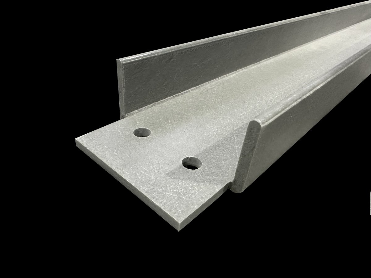 CompositeEngAu's tweet image. The lightweight MaxiSTRUCT profiles cut and pre drilled for easy assembly onsite. They just bolt together with no hot works required.

#frp #frpstructures #frpprofiles #compositematerials #compositeenginering #maxistruct