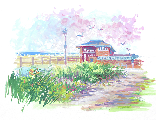 ShorePainter's tweet photo. New artwork for sale! - "Spring Lake NJ Spring Pavilion" - https://t.co/JWCyikKidZ @fineartamerica https://t.co/EiQo0eWNav