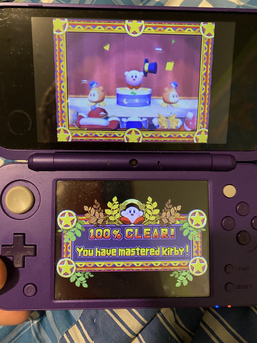 DergNapoleon678's tweet image. It has been done: 100% clear on Kirby Super Star Ultra! #Kirby #KSSU #NintendoDS