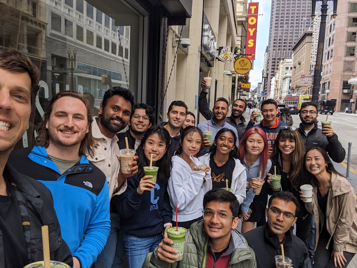 .<a href="/Rippling/">Rippling</a> team (including the interns!) went extra with the boba today🧋🚀