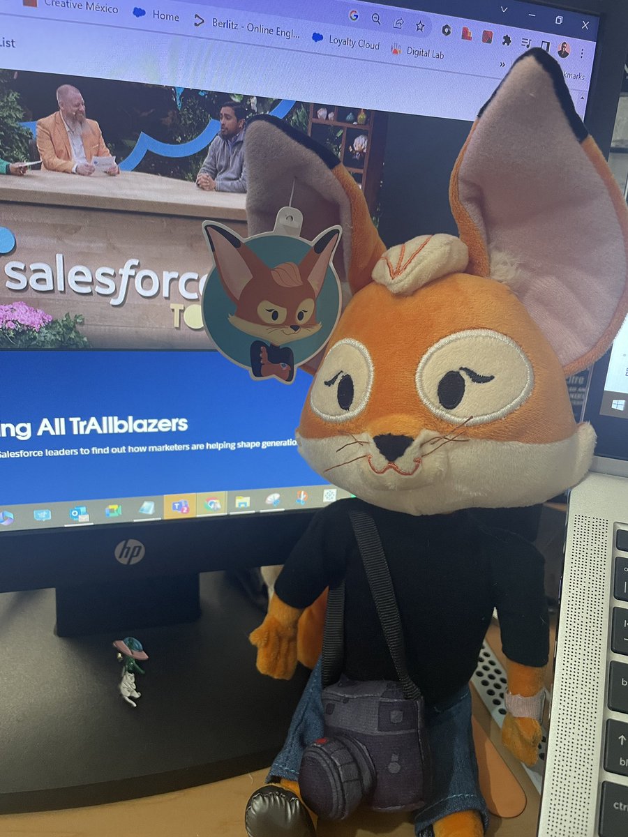 gtygxy's tweet photo. The time has come @salesforce  I have opened the welcome surprise!! 🎁 

 🦊 Brandy 🫶🏾 

And now, has begun the exciting journey of collecting these plushy friends. 📷

@MarketingCloud @justguilda 

#marketingchampions #cnx23 #momentmarketers #connections https://t.co/DfPN82Akt2