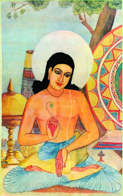 A thread on Srimanta Sankardev, a 15th–16th century Assamese polymath; a saint-scholar, poet, playwright, dancer, actor, musician, artist, and  social-religious reformer. 

Let's explore the life and contributions of this extraordinary individual. #Shankaradeva #AssamCulture