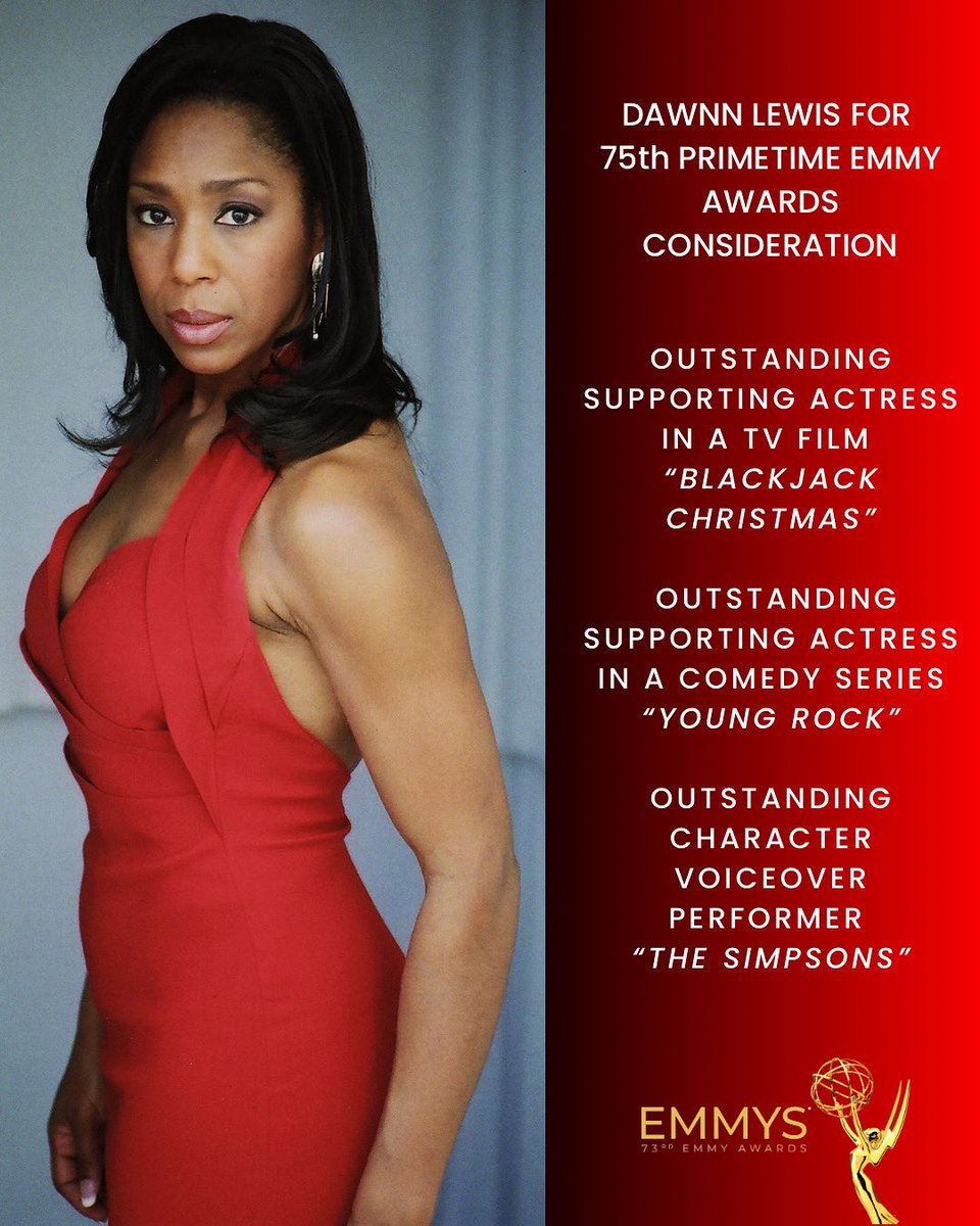 I am so blessed & excited about being submitted this season for Emmy consideration in 3 different categories & projects! If you are apart of the @TheEmmys voting committee please consider me for these award categories. 🙌🏾 #Emmys #2023Emmys #EmmyAwards #EmmyConsideration #Vote