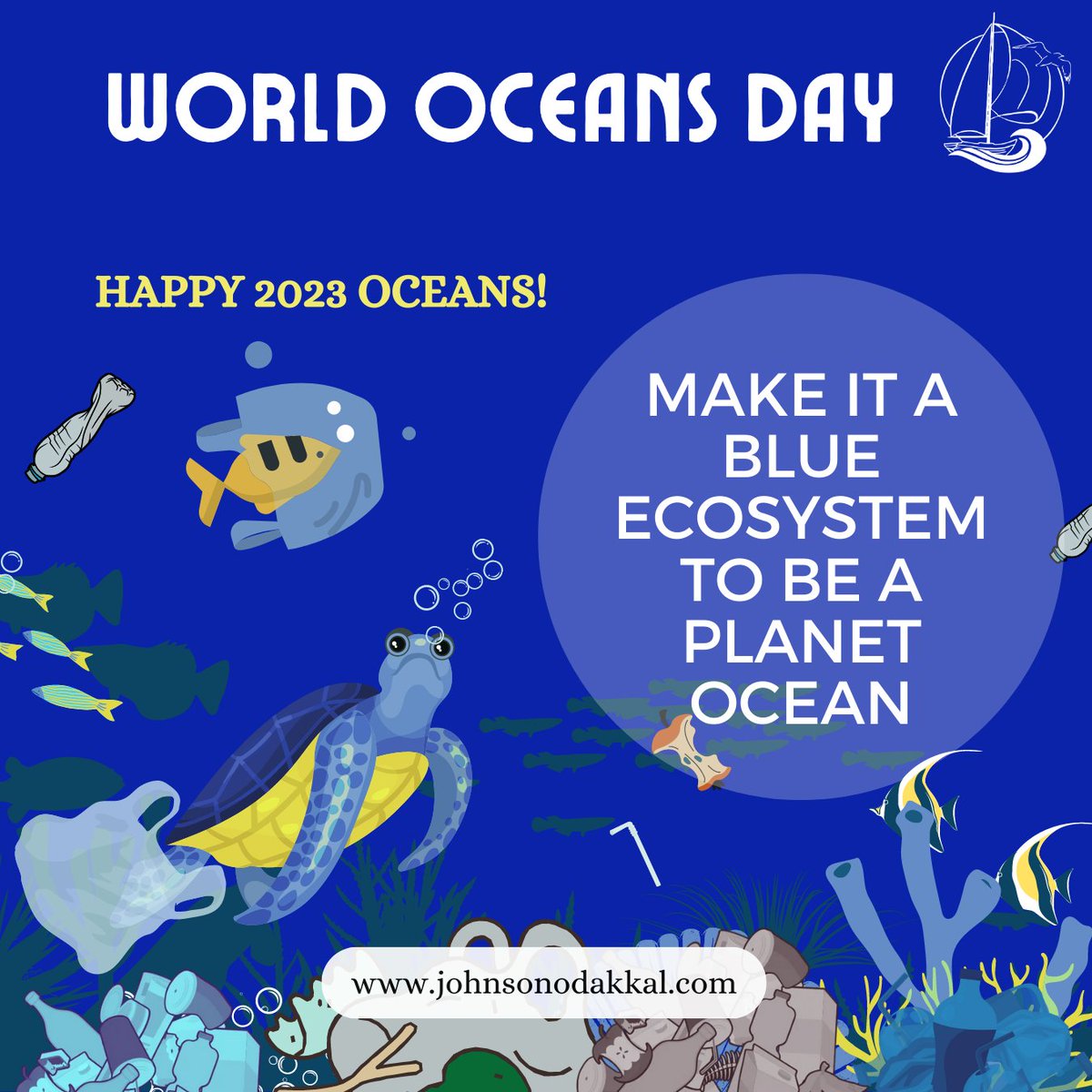 JohnsonOdakkal's tweet photo. 🌊 This #WorldOceansDay 2023, let's confront the 'Peril Beneath the Blue'. Our oceans are struggling with pollution, climate change, and acidification. Yet, hope lies in our resilient blue carbon ecosystems. 

Discover how they can help safeguard our seas in our latest article at https://t.co/OFshxxcwzY 

#SaveOurOceans #BlueCarbon #ActNow #PlanetOcean 

@NatGeo @nmfindia @IORAofficial @IndiannavyMedia @seaandcoast1 @shipmin_india @UNEP @moefcc @InNwc