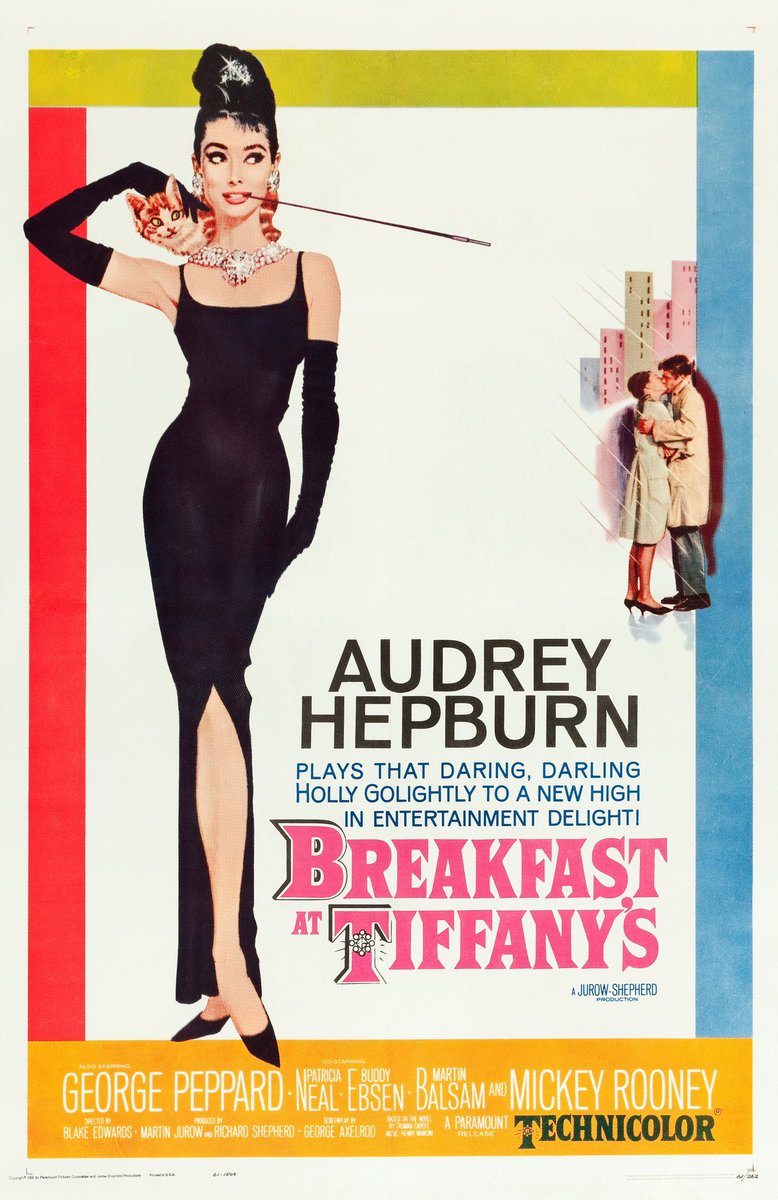 Tonight’s Feature #BreakfastAtTiffanys

Last night was #RomanHoliday and tonight I continue working my way through Audrey Hepburn’s filmography

#TCM #ClassicMovies