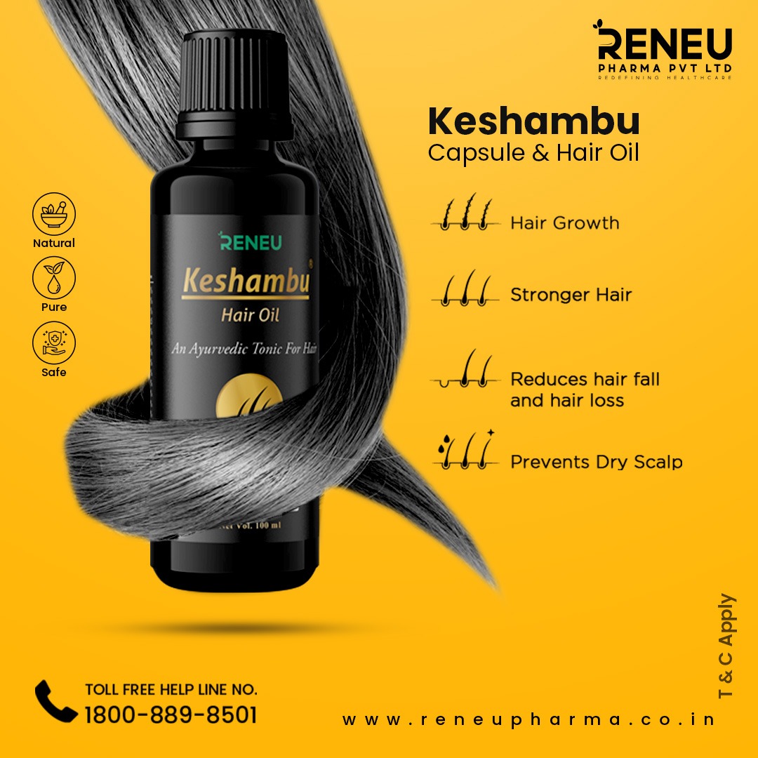 #ReneuLife #health #wellness #supplements #hairfall #haircare #Keshambhu #hairoil #hairtreatment