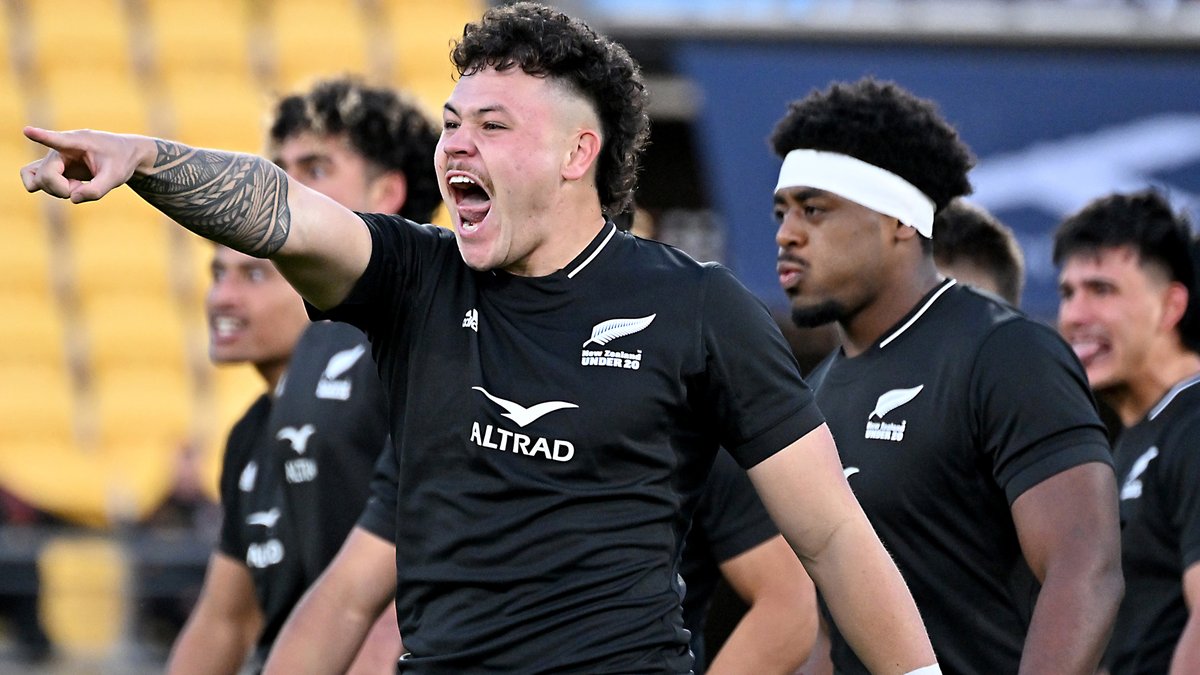 All Blacks on Twitter "🥶 CHILLS! New Zealand Under 20 lay down the