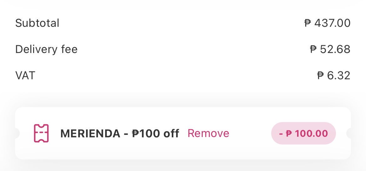 gugiecart's tweet photo. foodpanda vouchers today 🧚🏻‍♀️

➡️ order here: https://t.co/jwGbVp3QSJ 

MERIENDA — min ₱199, ₱100 off, 2-5 pm only.

WORKADA — min ₱799, ₱200 off!

GAMEDAY — min ₱599, ₱100 off! https://t.co/e7LjKvnW4y