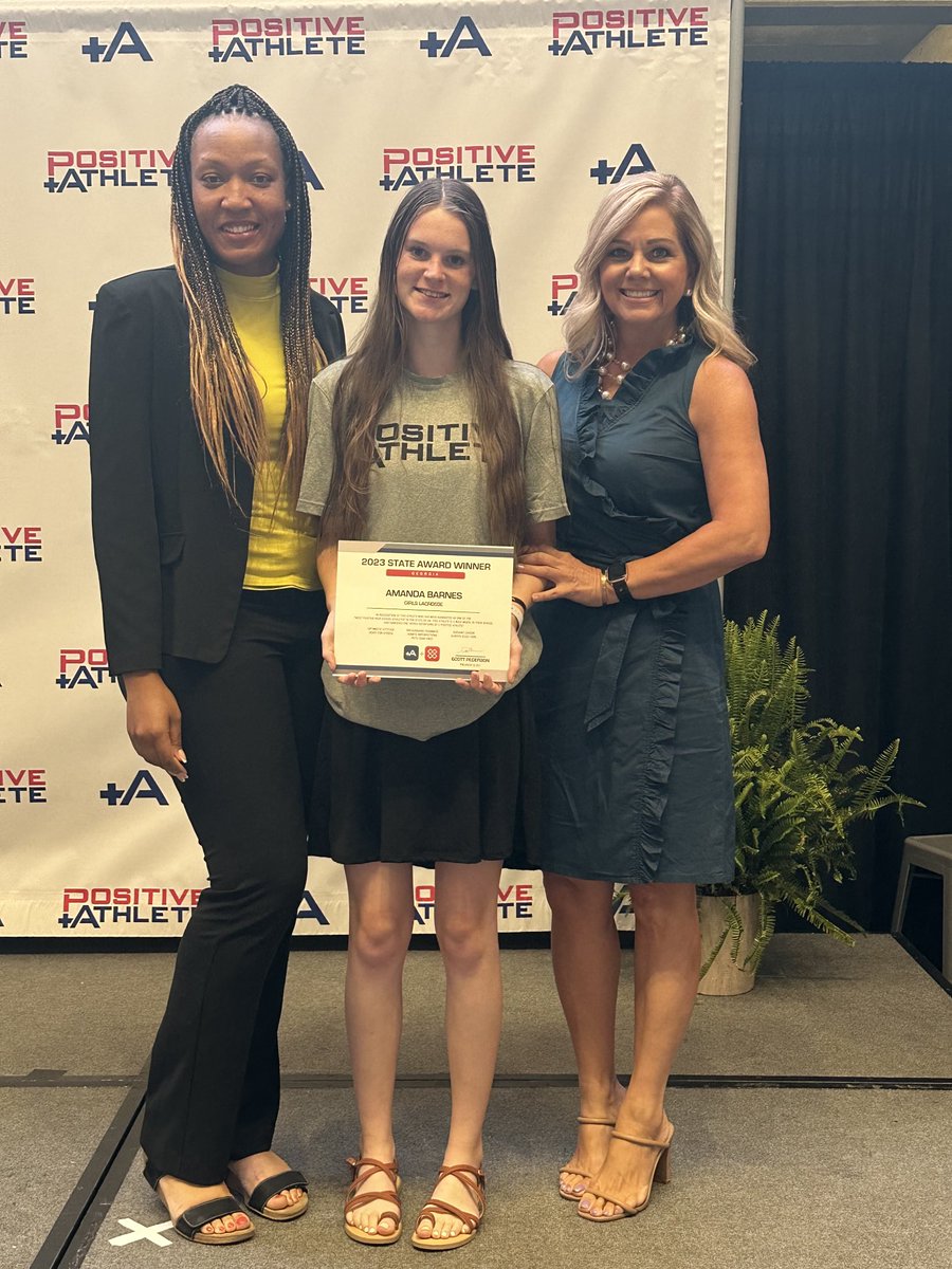 Congratulations Amanda Barnes for being selected as the 2023 Positive Athlete State Winner for Girls Lacrosse .⁦@PositiveAthGA⁩ #proudAD #hornets 🥍⁦@HHS_HCS⁩ #positiveathlete @AthleticsHenry⁩