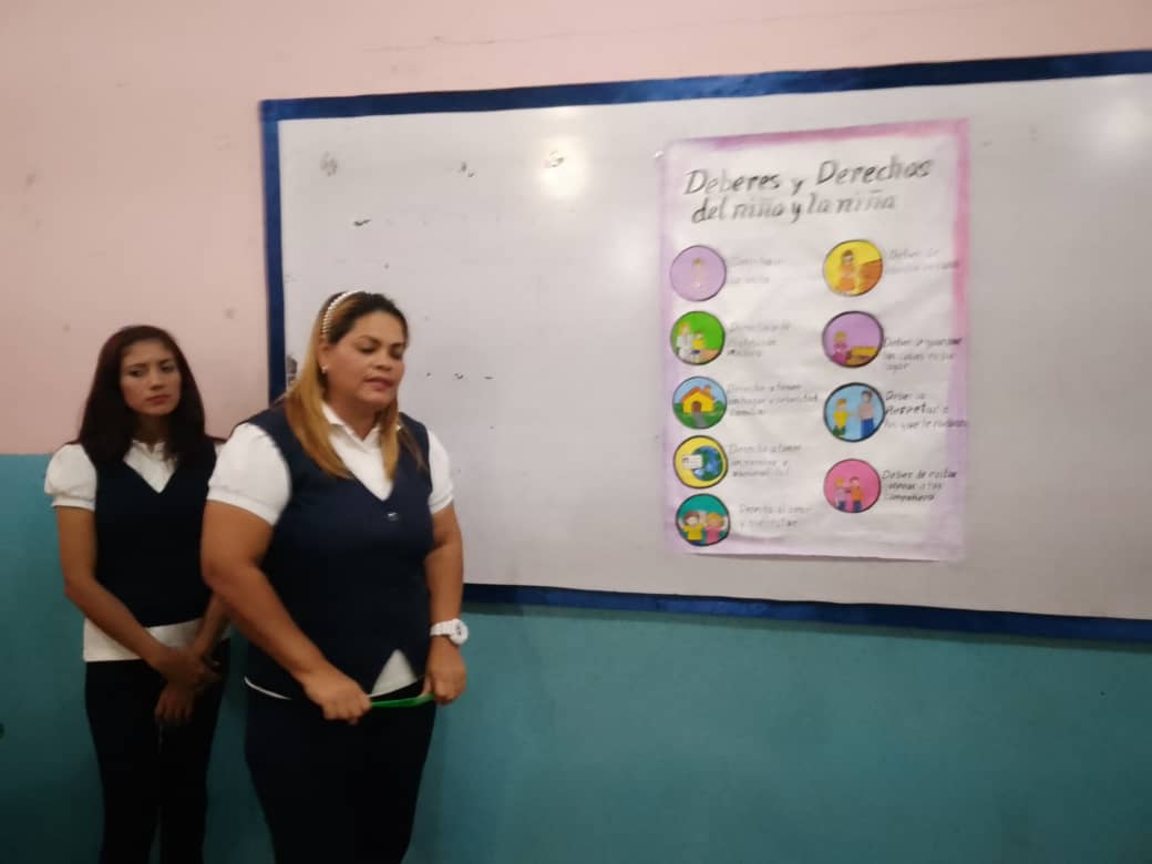 fmsp_jrodriguez's tweet image. Misión Sucre|| Aldea Jorge Rodríguez, Triunfadoras del PNFE dictaron Charla de los Derechos del Niño en la EBR 5 de Cabimas @NicolasMaduro @sandraoblitasr @_LaAvanzadora @mppeduniv @RedMisionSucre @MPPEDUCACION @CDCEZULIA @penelopelour @avelinchirinos @CALLAMAOVIEDO
