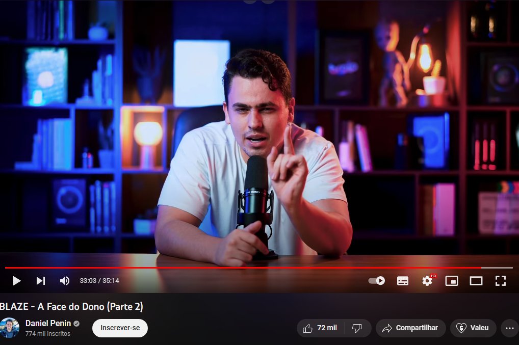 O cara em 2 vídeos destruiu uma organização criminosa (Blaze) e os maiores influenciadores da internet no Brasil.

O triste é saber que a internet esquece rápido, e por ser que esse não seja o fim de nenhuma das sujeitas expostas no vídeo, mas foi um marco, definitivamente!