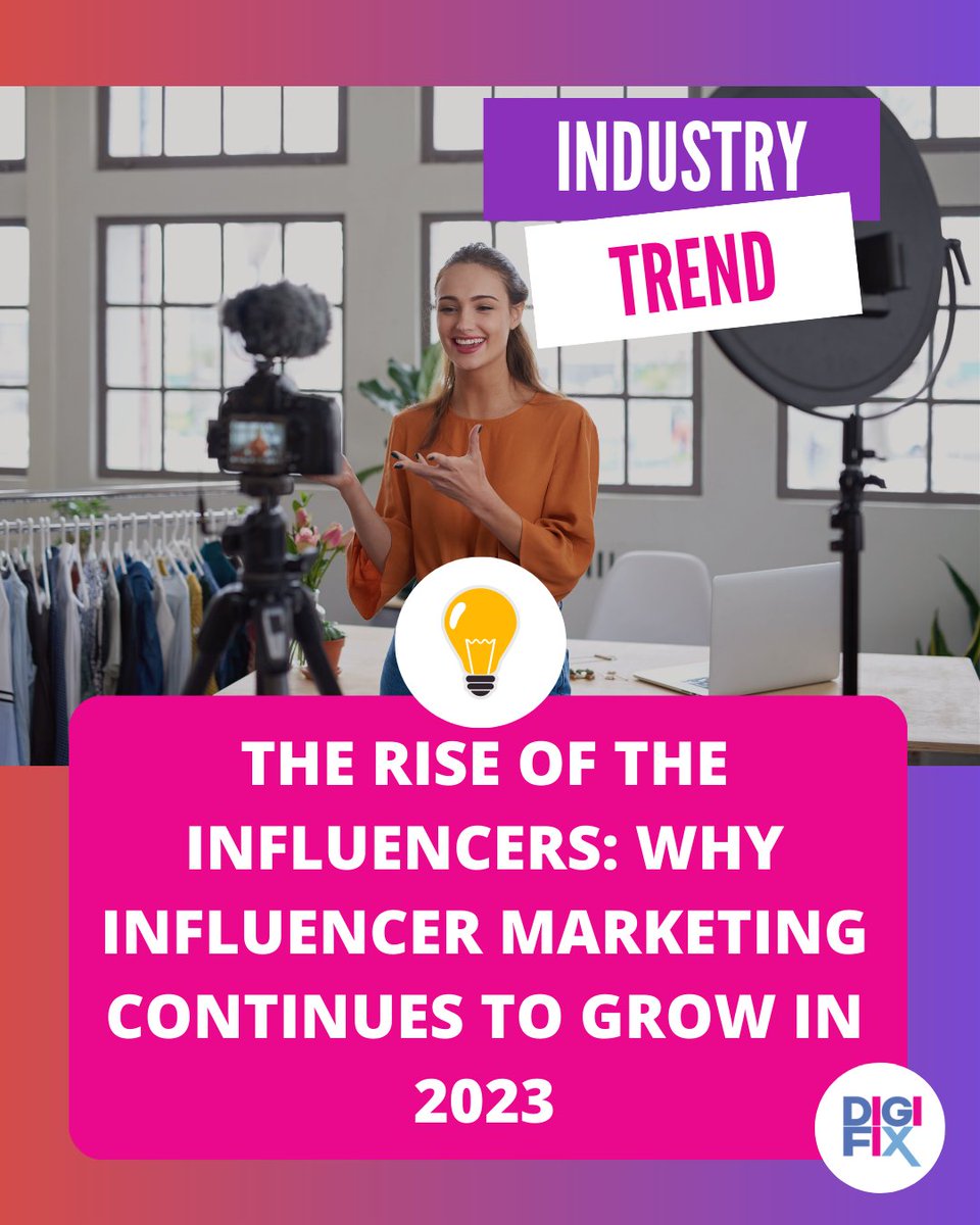 The Rise of the Influencers: Why Influencer Marketing Continues to Grow in 2023 😀

#InfluencerMarketing#DigitalMarketing #BrandAwareness#InfluencerMarketingTips #InfluencerCollaboration #InfluencerAgency #IndustryTrends #TrendingNow #DigitalMarketingTrends