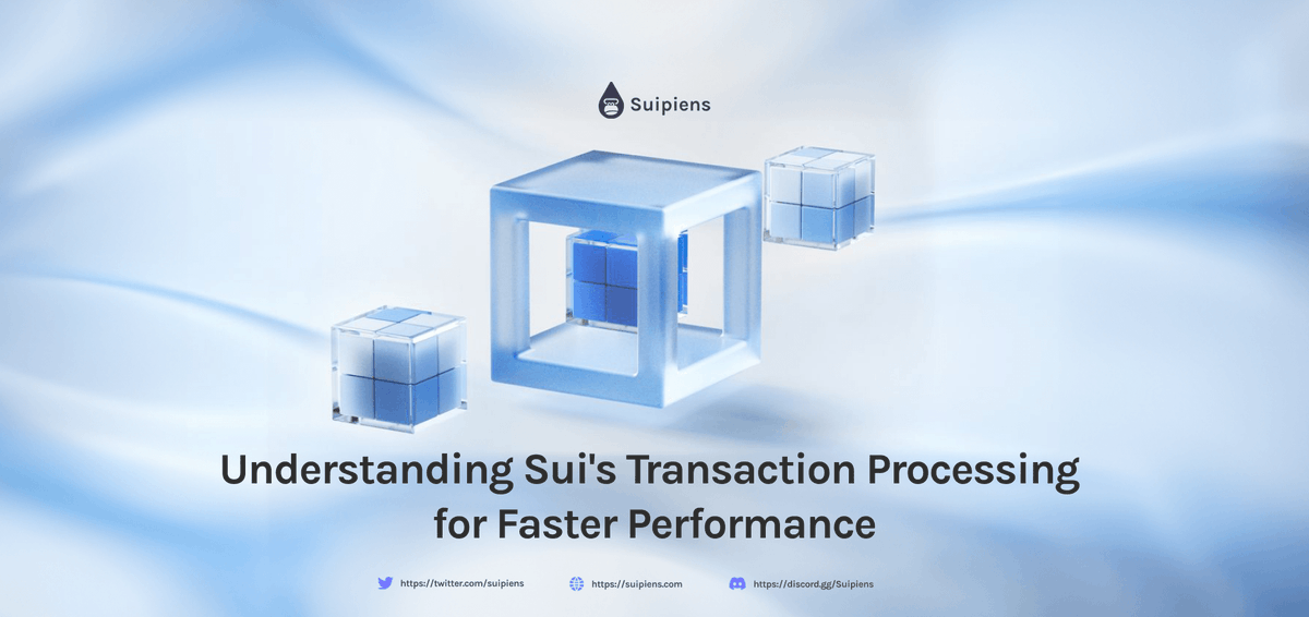 suipiens's tweet photo. Sui's Transaction Processing: Speed and Consistency Unleashed"

🤔Delve into the world of Sui's transaction processing and experience the power of speed and consistency. Discover how shared objects revolutionize transaction performance in our latest blog post.

👉Read more: https://t.co/Sv5W4yzUZh

#Suipiens