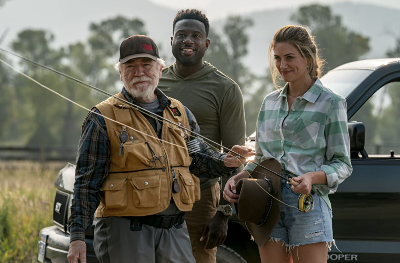 LCJReviews's tweet photo. Tonight's Screening: drama #MendingTheLine from @BlueFoxEnt, in theaters Friday. It stars Sinqua Walls (who's already having a good summer with #WhiteMenCantJump and is in soon to be released #TheBlackening), Brian Cox, Patricia Heaton, Wes Studi and an excellent Perry Mattfeld. https://t.co/xOfAOF8ToS