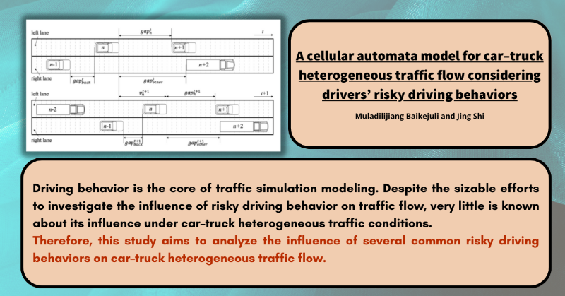 wspcphymaths's tweet photo. One of International Journal of Modern Physics C's Monthly Highlights for June can be found here! Click on this banner below to gain full access to this #FreeAccess paper! #computational #physics #cellularautomata #simulation #trafficmodelling #trafficflow
