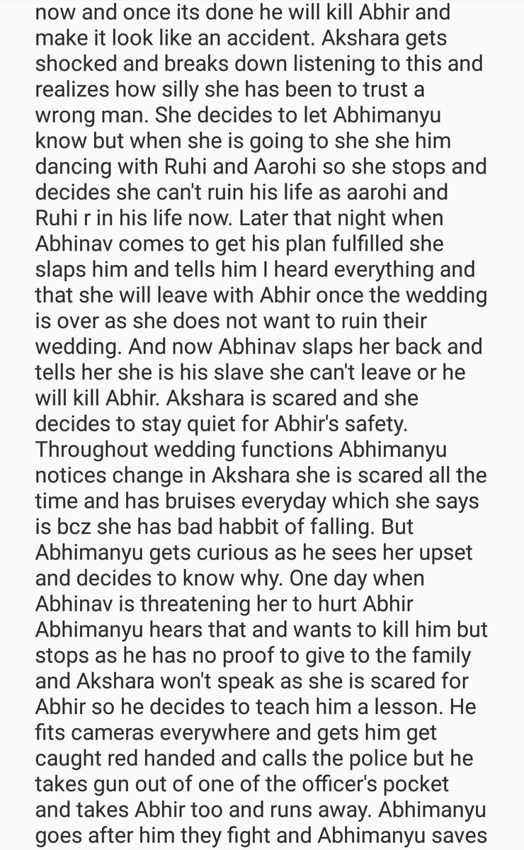 BepannaahNo1Fan's tweet photo. Since you are picking things from tags here I write my version of reunion of #Abhira ... Plz give it a read and if possible do this 🙏 #HarshadChopda #AbhimanyuBirla #YRKKH https://t.co/GhjJvooeT2